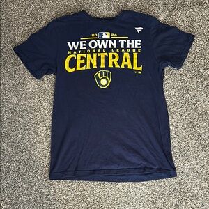 Fanatics Blue and Yellow Short Sleeve Tee